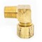 Thrifco Plumbing No. 69 3/8 Inch x 1/8 Inch Lead-Free Brass Compression MIP Elbow 6969008 - alternate 3